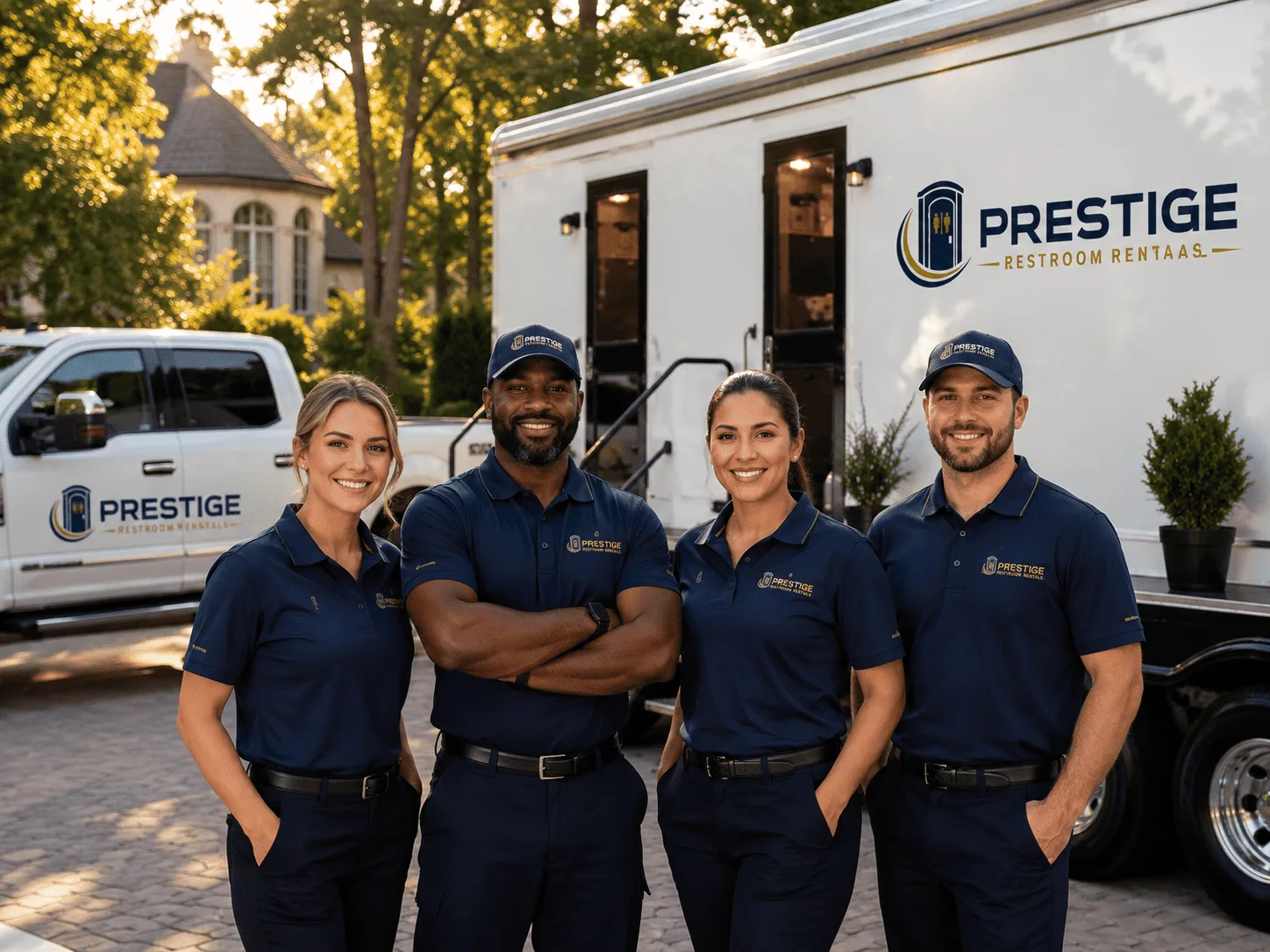 Trusted Luxury Portable Restrooms company in Eucha, OK